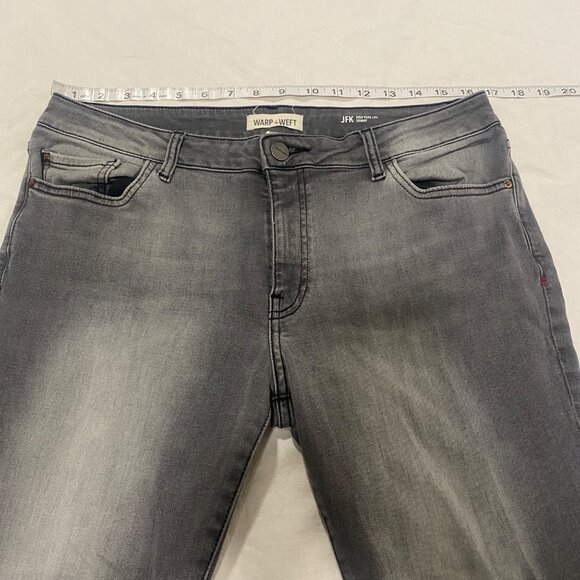 Warp + Weft JFK Skinny Gray Jeans Size 31 x 29 - Picture 9 of 9